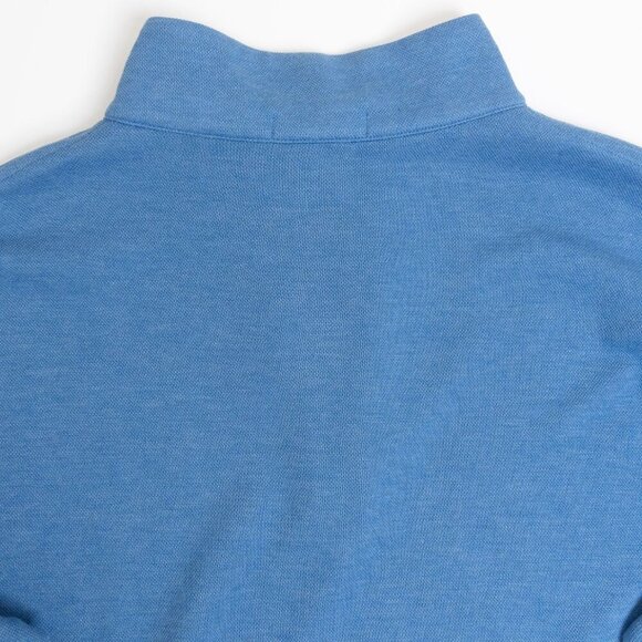 Peter Millar Crown Comfort Pullover Sweater Cape Blue Golf Quarter Zip - Picture 9 of 12